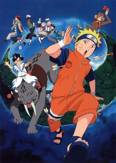 Naruto the Movie 3: Guardians of the Crescent Moon Kingdom copertina del gioco